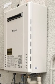 大阪府門真市 K様 ノーリツ給湯器 GT-1660SAWX BL 16号オート追焚付給湯器 交換工事 交換後