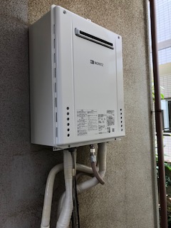 千葉県習志野市 S様 ノーリツ 給湯器 GT-1660SAWX BL 16号オート追焚付給湯器 交換工事 交換後