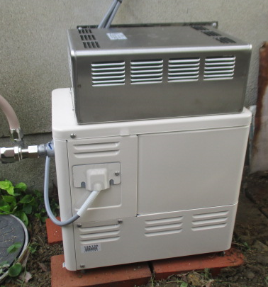 大阪府寝屋川市 H様 ノーリツ給湯器 GSY-132D 風呂釜 交換工事 交換後