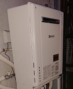 大阪府大阪市天王寺区 M様 ノーリツ給湯器 GT-1660SAWX BL 16号オート追焚付給湯器 交換工事 交換後