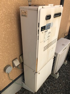 大阪府堺市中区 Ｄ様 ノーリツエコジョーズ GTH-C2450AW3H-1 BL 24号スタンダード（フルオート）給湯暖房給湯器 交換工事 交換前