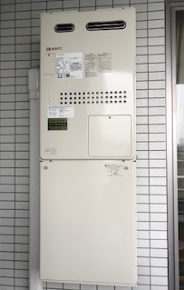 東京都江東区 M様 ノーリツ GTH-2444AWX3H-1 BL 24号フルオート給湯暖房給湯器 交換工事 交換後