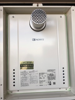 大阪府岸和田市 T様 ノーリツ給湯器 GT-1660SAWX-T-1 BL 16号フルオート追焚付給湯器 交換工事 交換後