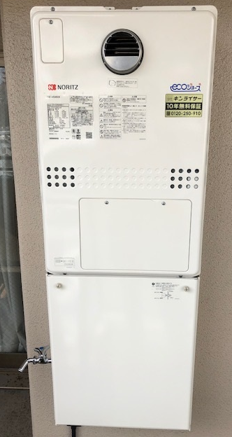 大阪府大阪市北区 S様 ノーリツエコジョーズ GTH-C2450AW3H-1 BL 24号スタンダード（フルオート）給湯暖房給湯器 交換工事 交換後