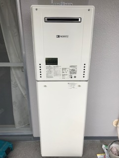 大阪府高槻市 N様 ノーリツ 給湯器 GT-1660AWX-1 BL 16号フルオート追焚付給湯器 交換工事 交換後