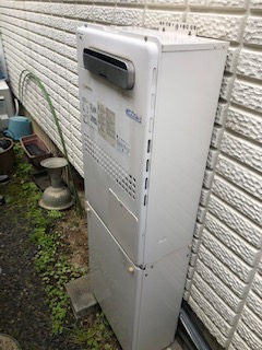 奈良県宇陀市 Ｋ様 ノーリツエコジョーズ GTH-C2450AW3H-1 BL 24号スタンダード（フルオート）給湯暖房給湯器 【ＬＰＧ】交換工事 交換前