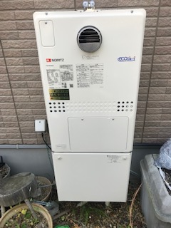 奈良県奈良市 Y様 ノーリツエコジョーズ GTH-C2450AW3H-1 BL 24号スタンダード（フルオート）給湯暖房給湯器 交換工事 交換後