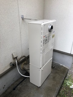 大阪府羽曳野市 Ｉ様 ノーリツエコジョーズ GTH-C2450AW3H-1 BL 24号スタンダード（フルオート）給湯暖房給湯器 交換工事 交換後