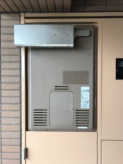 神奈川県川崎市多摩区 Ｈ様 都市ガス ノーリツ給湯器 GTH-2444SAWX3H-1 BL 24号オート給湯暖房給湯器 交換工事 交換前