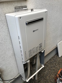 東京都国分寺市 Ｂ様 都市ガス ノーリツ給湯器 GT-2460SAWX-1 BL 24号オート追焚付給湯器　交換工事 交換後