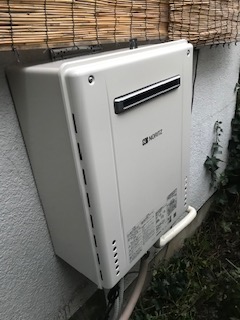 東京都練馬区 Ｕ様 都市ガス ノーリツ給湯器 GT-1660SAWX-1 BL 16号オート追焚付給湯器 交換工事 交換後