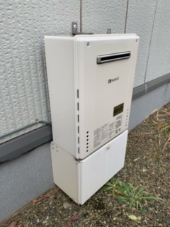 千葉県千葉市緑区 Ｉ様 都市ガス ノーリツ給湯器 GT-2460SAWX-1 BL 24号オート追焚付給湯器 交換工事 交換後