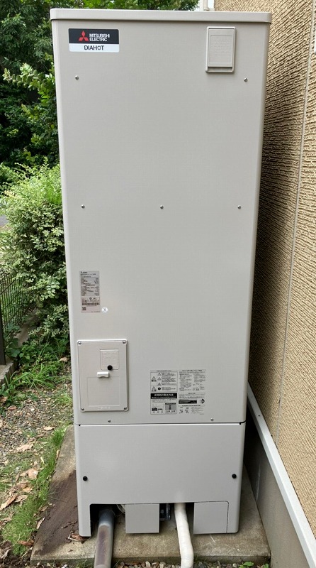 千葉県印西市 S様 三菱電機エコキュート SRT-W375 角型370L フルオート 交換工事 交換後