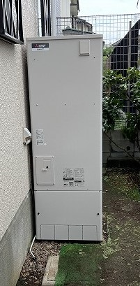 神奈川県横浜市旭区 S様 三菱電機エコキュート SRT-S375A 370L角型フルオート 交換工事 交換後