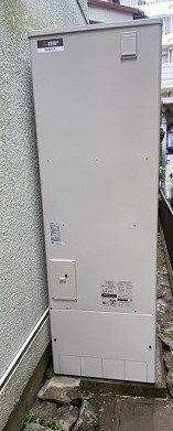 千葉県松戸市 K様 三菱電機エコキュート SRT-S555 550L角型フルオート 交換工事 交換後