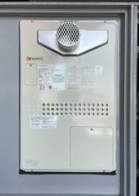 千葉県千葉市美浜区 T様 都市ガス ノーリツ給湯器 GTH-2444AWX3H-T-1 BL 24号フルオート給湯暖房給湯器 交換工事 交換後