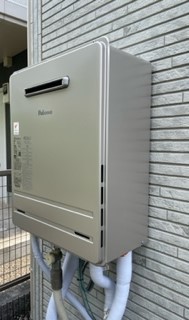 千葉県柏市 T様 都市ガス パロマ給湯器 FH-E2011SAWL  20号オート追焚付給湯器 交換工事 交換後