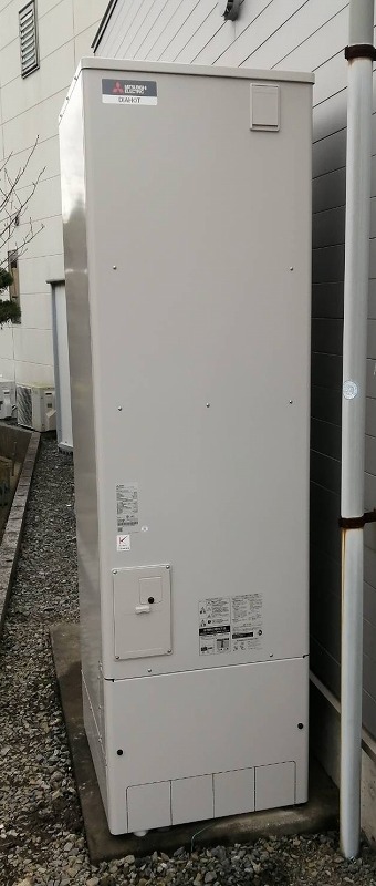 岐阜県養老郡 M様 三菱電機エコキュート SRT-S465A 460L角型フルオート 交換工事 交換後