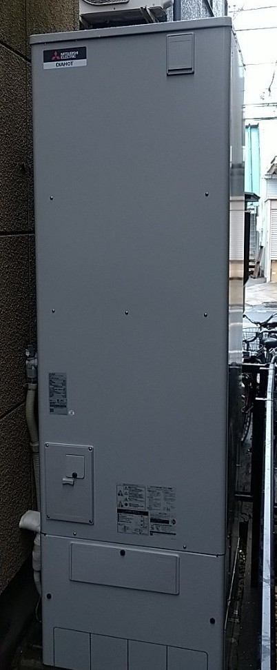 千葉県八千代市 A様 三菱電機エコキュート SRT-W466 460L角型フルオート 交換工事 交換後